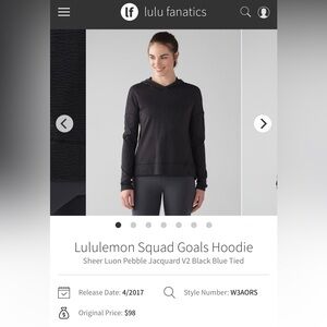 lululemon Squad Goals Hoodie